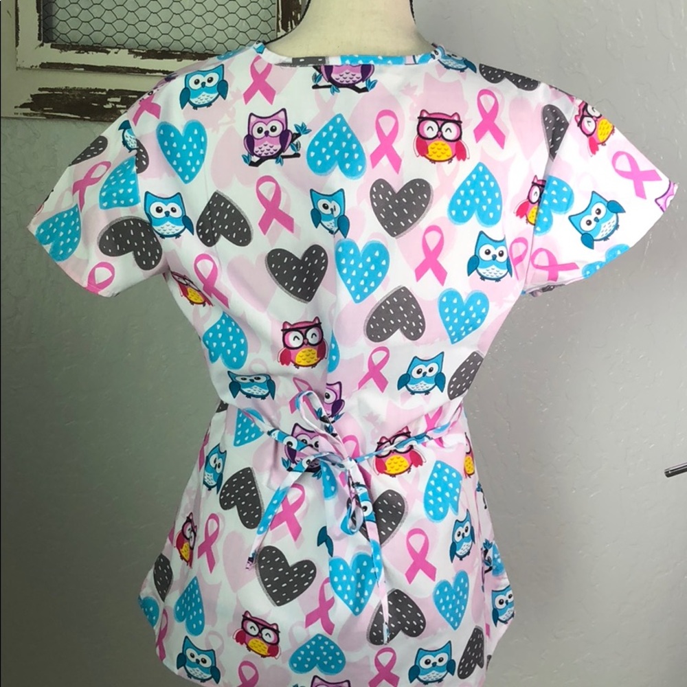 ⬇️Breast Cancer Awareness Scrubs!  NWT. - Picture 3 of 4